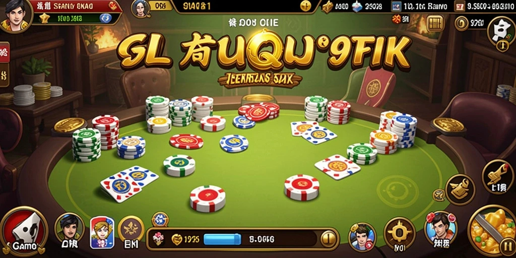 Tampilan gameplay QiuQiu yang menarik dalam 9SL.
