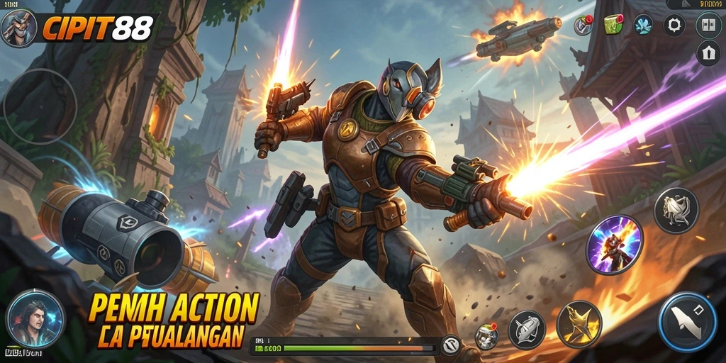 Tampilkan aksi mendebarkan dari game CIPIT88 dalam gameplay yang intens.