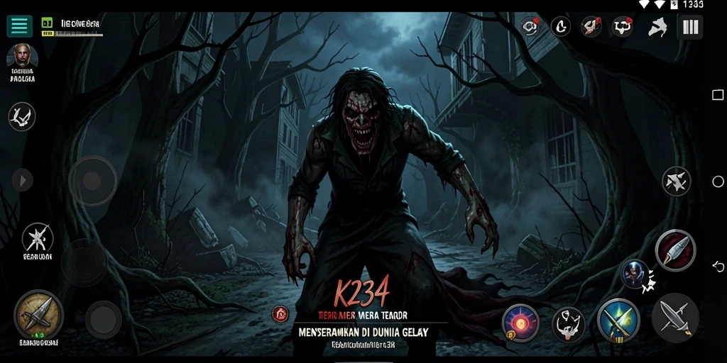 Gameplay K234 yang menegangkan dan penuh ketegangan.