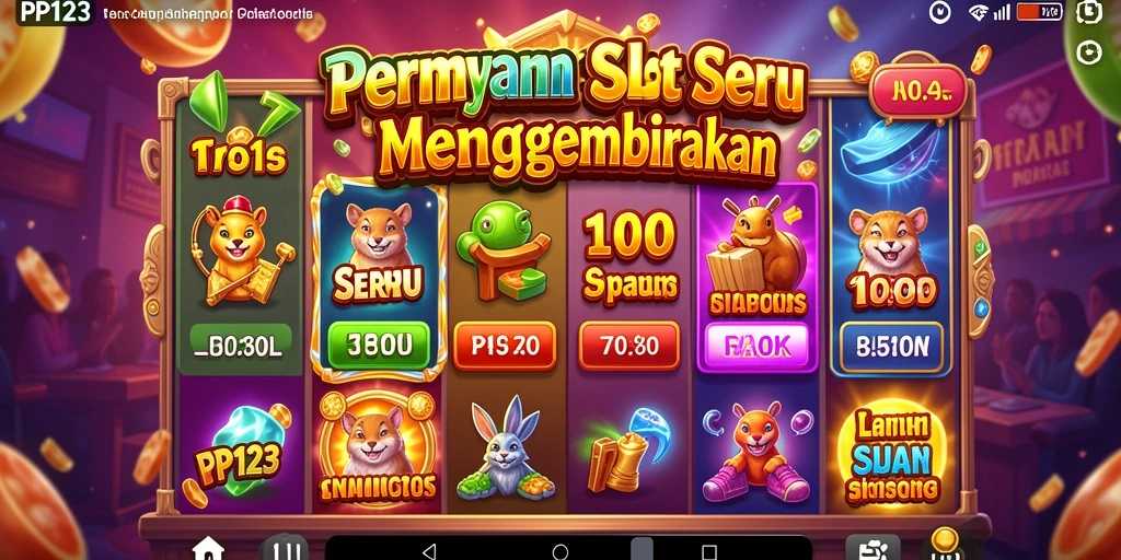 Gameplay menarik dan seru dari PP123 yang memukau para pemain.