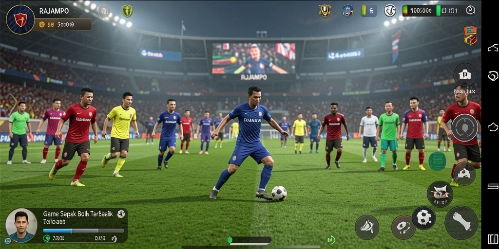 Gameplay seru dan mengasyikkan di RAJAMPO dengan grafis yang menawan.